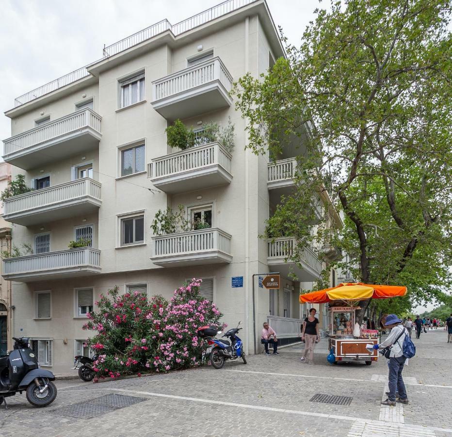 Ferienwohnung Right under the Acropolis Athen Exterior foto